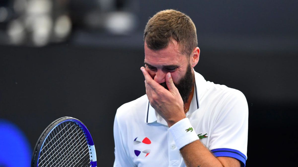 El francés Benoit Paire contrajo Covid-19 por tercera vez.