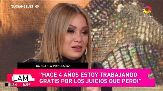 Karina La Princesita: Estoy mal y no lo puedo controlar
