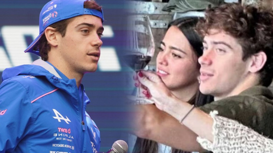 El íntimo momento de Franco Colapinto con Maia Reficco antes del show de la Fórmula 1 con un regalo de lujo