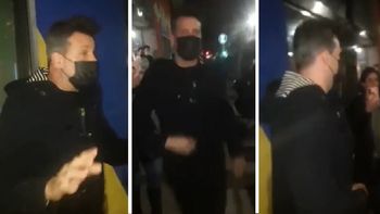 José María Listorti fue escrachado por un grupo anti-vacuna: el fuerte cruce