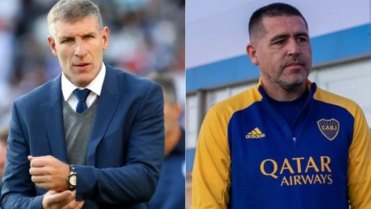 La tajante respuesta de Riquelme sobre la posibilidad de que Palermo sea DT de Boca