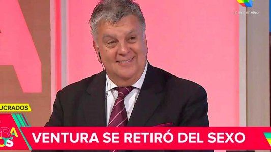 La íntima confesión de Luis Ventura: Me jubilé del sexo