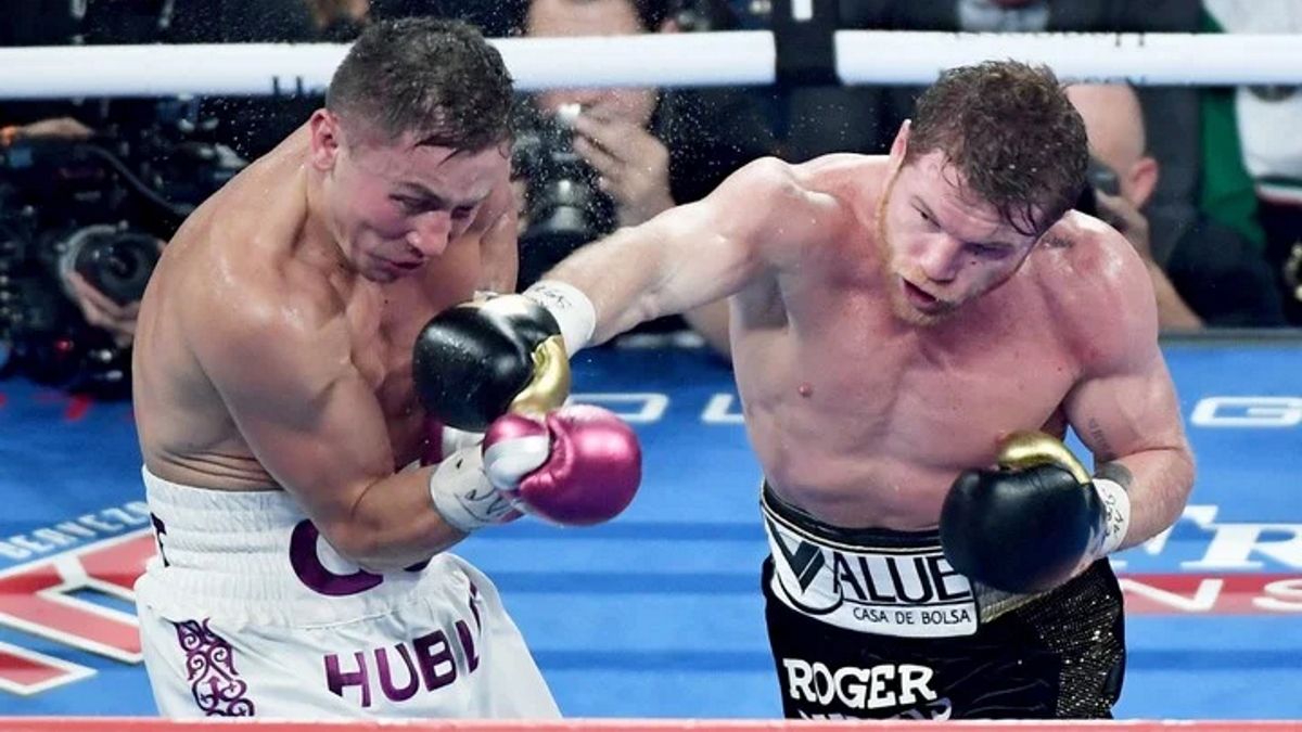 Canelo Alvarez derrotó a Gennadiy Golovkin por fallo unánime (Foto: AFP).