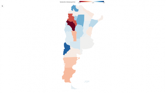 Mapa del trabajo argentino: qué provincias perdieron más empleo privado por culpa de la crisis
