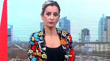 gritos e insultos: el video de mariela fernandez abandonando en vivo su noticiero cronica