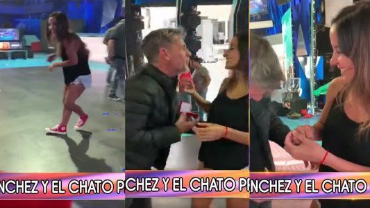 El Chato Prada le propuso casamiento a Lourdes Sánchez