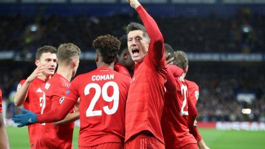 Champions League: Bayern Munich goleó 3-0 a Chelsea en Londres y tiene un pie y medio en los cuartos de final