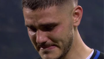 El llanto desconsolado de Mauro Icardi tras el conflicto con Wanda Nara por sus hijas
