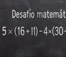 Desafío matemático: ¿en cuánto tiempo lo podés resolver?