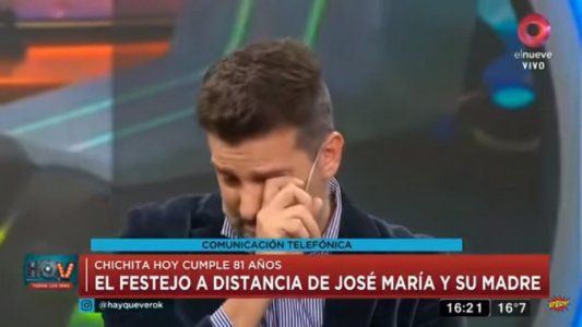 Listorti se quebró al aire al escuchar a su mamá: Tengo una ventaja: te veo todos los días por el televisor