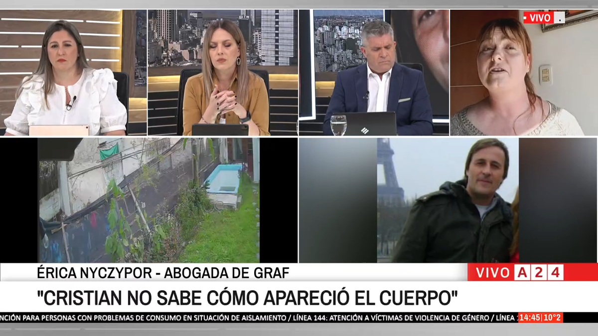 La abogada de Cristian Graf reveló que su defendido va a hablar con la prensa: cuándo lo hará