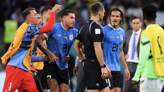 Duras sanciones a cuatro jugadores de Uruguay por los incidentes frente a Ghana en el Mundial Qatar 2022