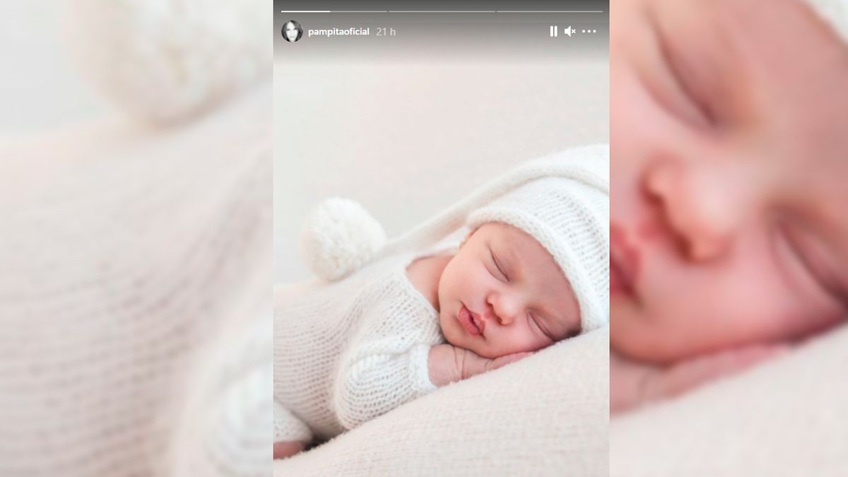 En su Instagram: Pampita compartió la imagen más tierna de Ana Carolina, la hija que tuvo con Roberto García Moritán.