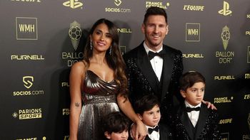 Balón de Oro para Messi: Antonela Roccuzzo deslumbró a todos