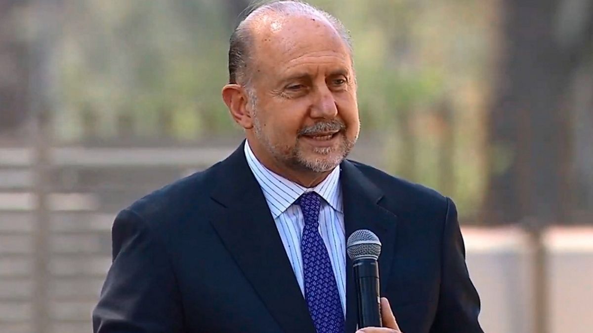 Omar Perotti, gobernador de la provincia de Santa Fe. (Foto: Télam).