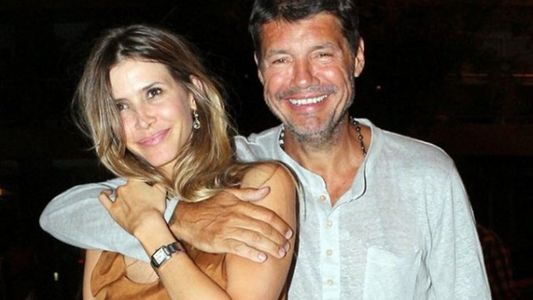 El tierno mensaje de amor de Marcelo Tinelli a Guillermina Valdés