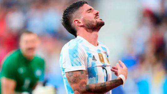 Trascendió lo que hizo Rodrigo de Paul la madrugada antes del partido debut de la Argentina en Qatar 2022