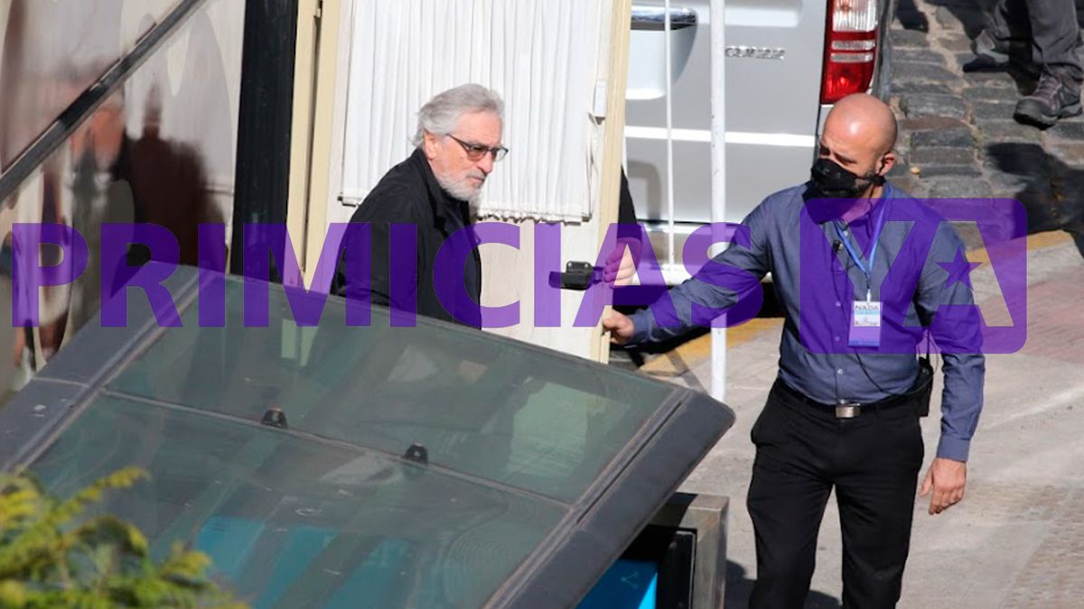 Robert de Niro, en Buenos Aires. Cr&eacute;dito: RS Fotos.