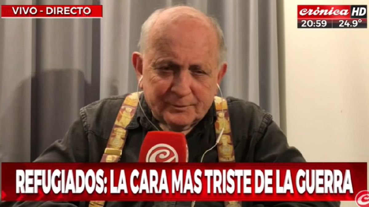 Chiche Geblung se fue de la guerra entre Rusia y Ucrania