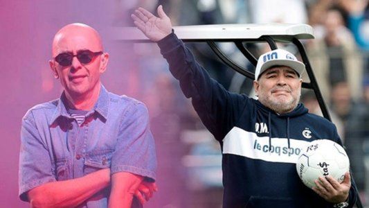 El mensaje del Indio Solari a Maradona por su llegada a Gimnasia
