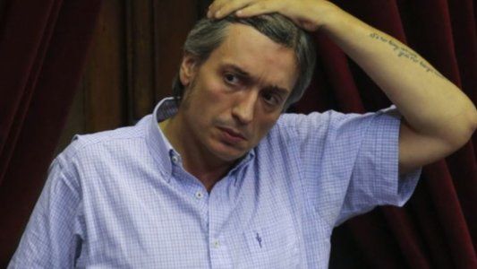 Internaron de urgencia a Máximo Kirchner por un cólico renal