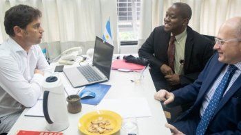 Axel Kicillof, sobre la reunión con el FMI: El propio Fondo está viendo riesgos, hay una fragilidad financiera muy grande