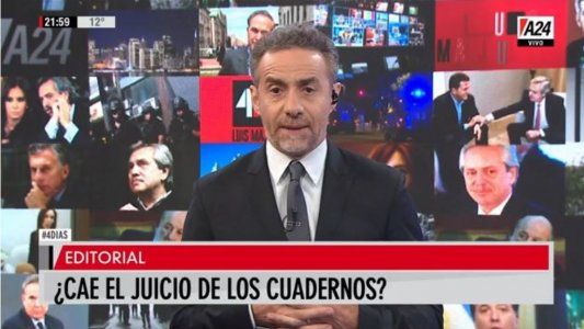 El editorial de Majul: Si cae la causa cuadernos, se consagra la impunidad K