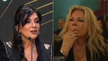 El extraño timing de la cámara con Dalila tras una frase de Edith Hermida en los Martín Fierro: Tomen...
