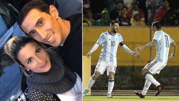 Fuerte mensaje de la mujer de Di María: En las buenas estamos todos, en las malas...