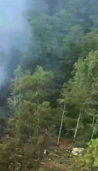 Video de la tragedia aérea: se estrelló un avión con 49 pasajeros y no hay sobrevivientes