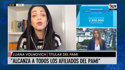 La titular del Pami dio consejos para la tercera edad durante la cuarentena