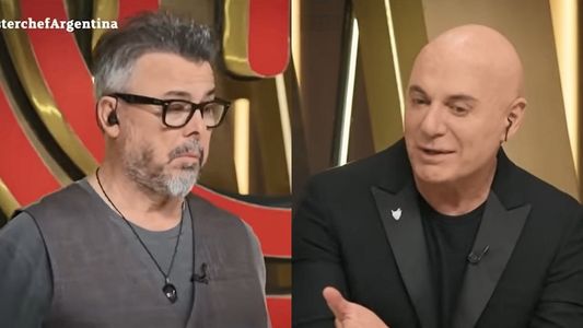 El insólito enojo de Germán Martitegui con Donato de Santis en MasterChef: Se hace el sordo cuando...