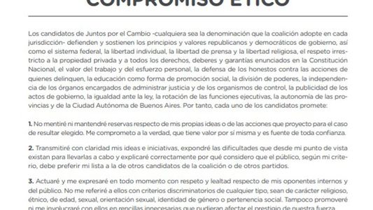 Cómo es el manual de convivencia que debate Juntos por el Cambio