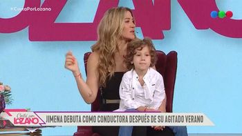 Jimena Barón debutó como conductora y se mostró irónica por la ausencia de Nicole Neumann