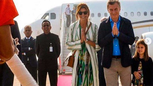 Juliana Awada y la intimidad del viaje junto a Macri en la India