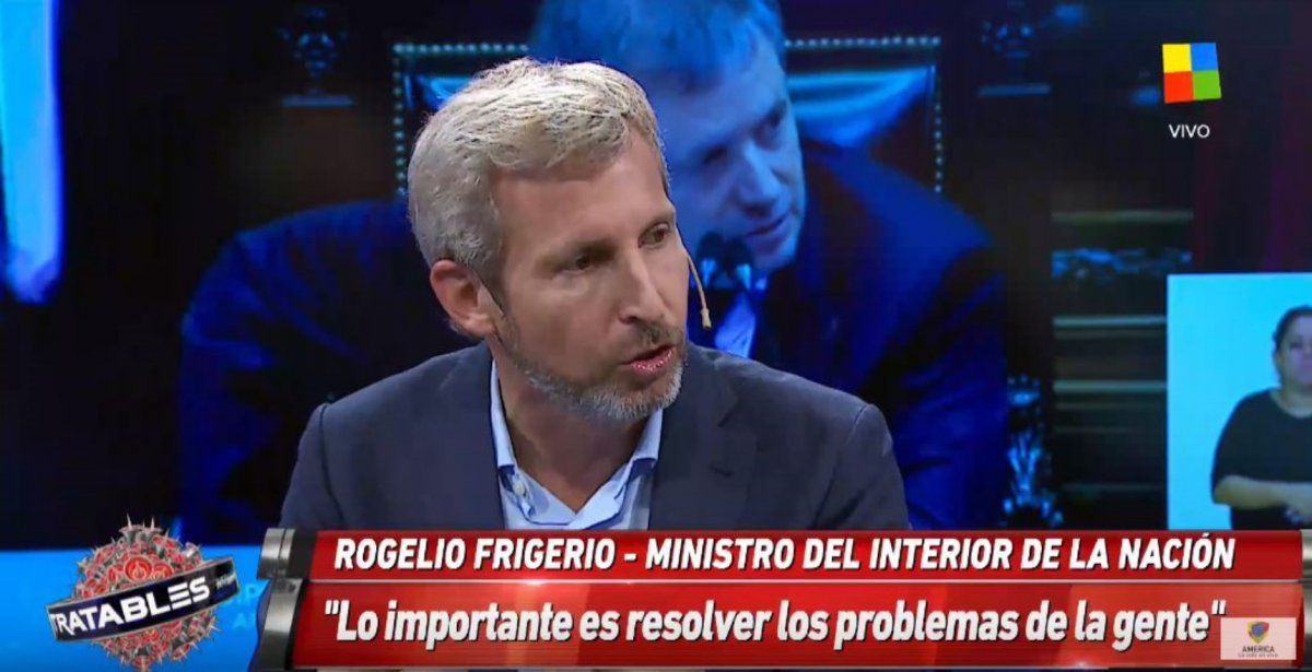 Frigerio pidió sacarle trascendencia al debate y dijo que nadie defiende la ley anti tarifazo
