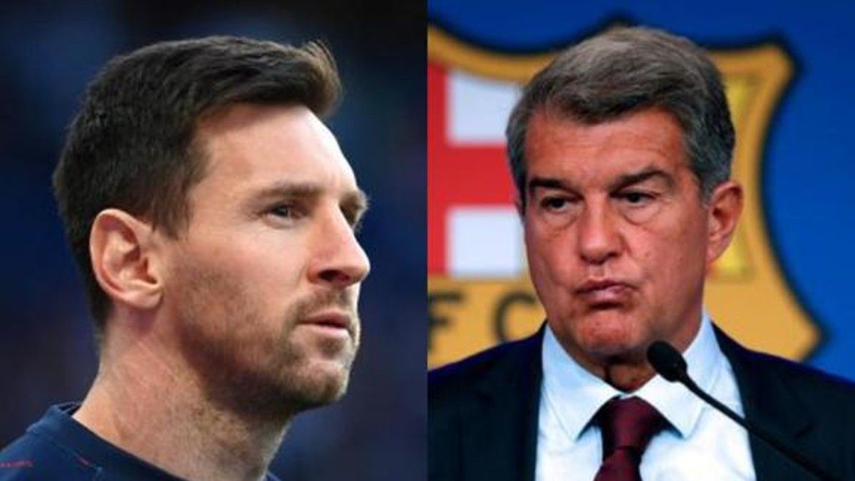 Joan Laporta le abri&oacute; las puertas de Barcelona a Lionel Messi (Foto: archivo).