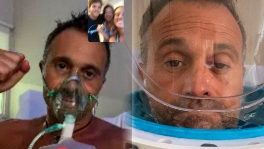 Sergio Lapegüe se mostró sin la máscara helmet: el emotivo mensaje de Bochi, su mujer