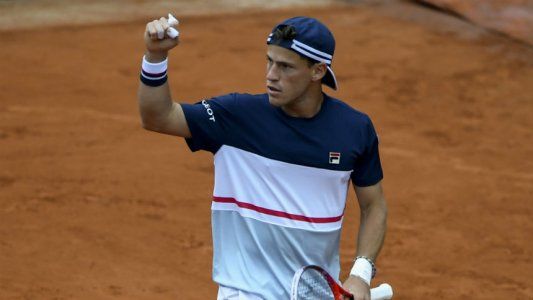 Se suspendió la jornada de forma definitiva: Del Potro y Schwartzman seguirán mañana