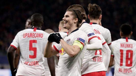 Champions League: Leipzig goleó 3-0, eliminó al Tottenham de Mourinho, Lo Celso y Lamela y está en cuartos de final
