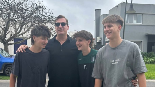 Maxi López protagonizó un emotivo reencuentro con sus hijos antes de las grabaciones en MasterChef Celebrity