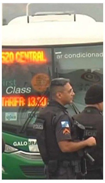 El momento en que los francotiradores mataron al secuestrador del micro en Brasil