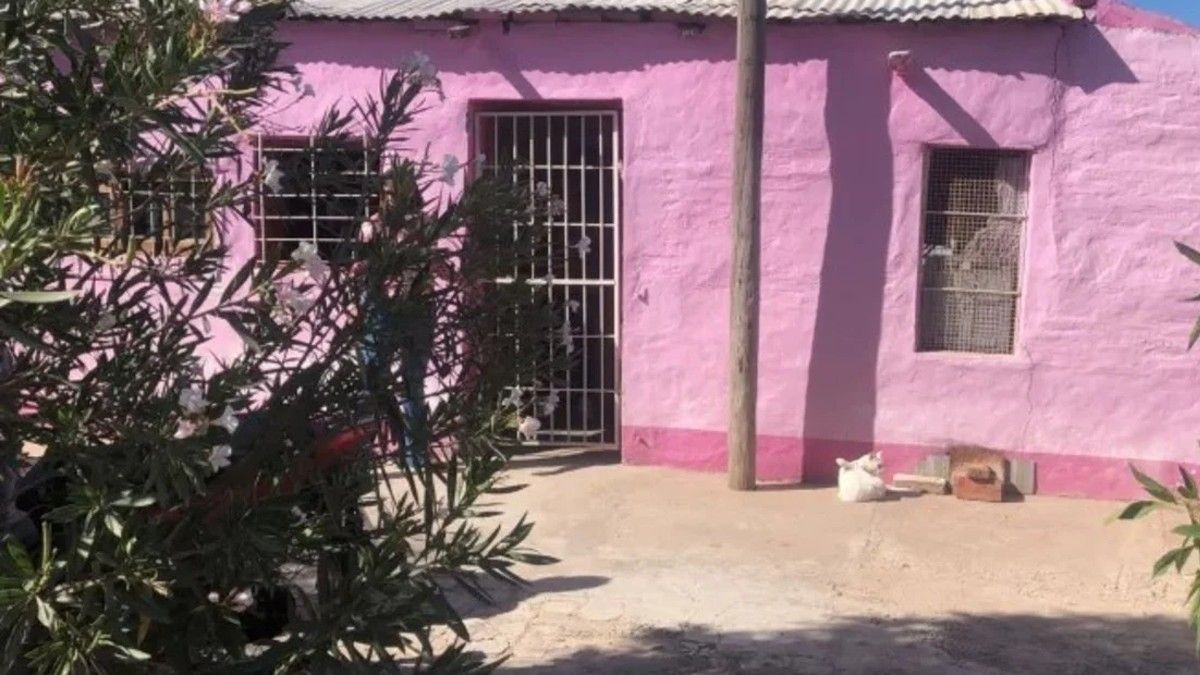 La casa donde ocurrió el femicidio. (Foto: Diario Norte)&nbsp;