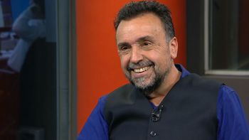 El accidente que sufrió Roberto Navarro: se cortó y tuvo que ser asistido por médicos