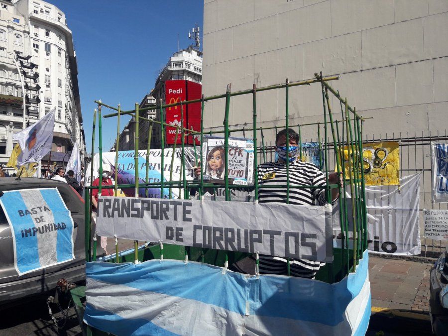 8N | Nueva jornada de marchas y protestas contra el Gobierno en distintos puntos del país