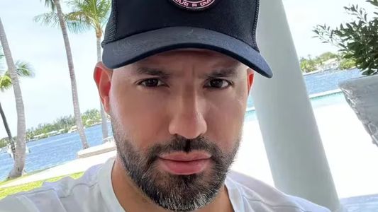 El Kun Agüero sufrió un accidente en Miami y está internado