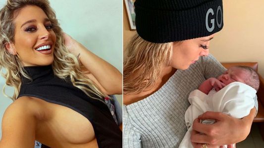 Sol Pérez presentó a Justina, su sobrina recién nacida: Te amo chiquitita de la tía