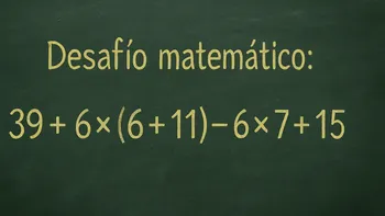 Desafío matemático: ¿en cuánto tiempo lográs resolverlo?