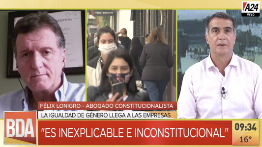 Un constitucionalista criticó la paridad de género en los directorios de las empresas: Es inexplicable e inconstitucional