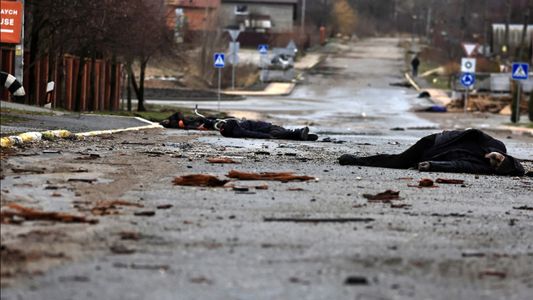 Masacre en Kiev: imágenes satelitales de los cuerpos en Bucha desmienten la versión del Kremlin